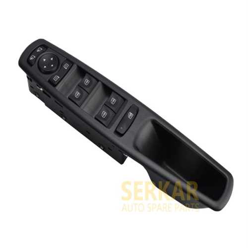 CAM AÇMA DÜĞMESİ ÖN SOL PANELLİ TEK SOKET MEGANE III